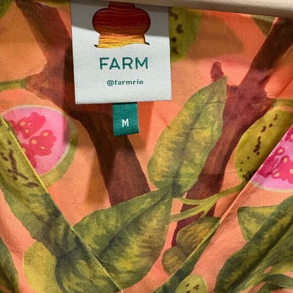 FARM Rio Guava Mini Dress EUC - Picture 8 of 9